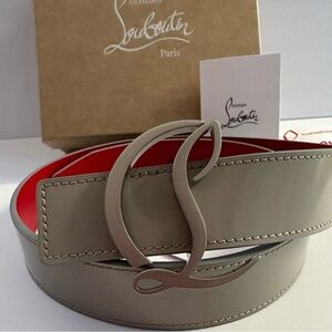 NWT- CHRISTIAN LOUBOUTIN BELT